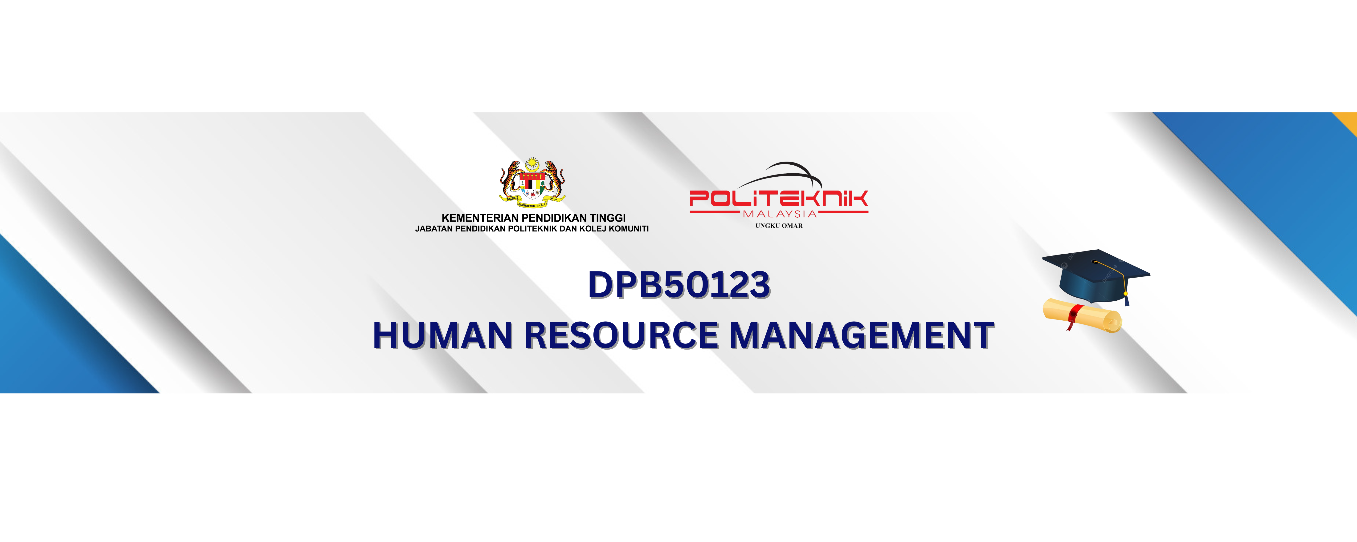 DPB50123 HUMAN RESOURCE MANAGEMENT