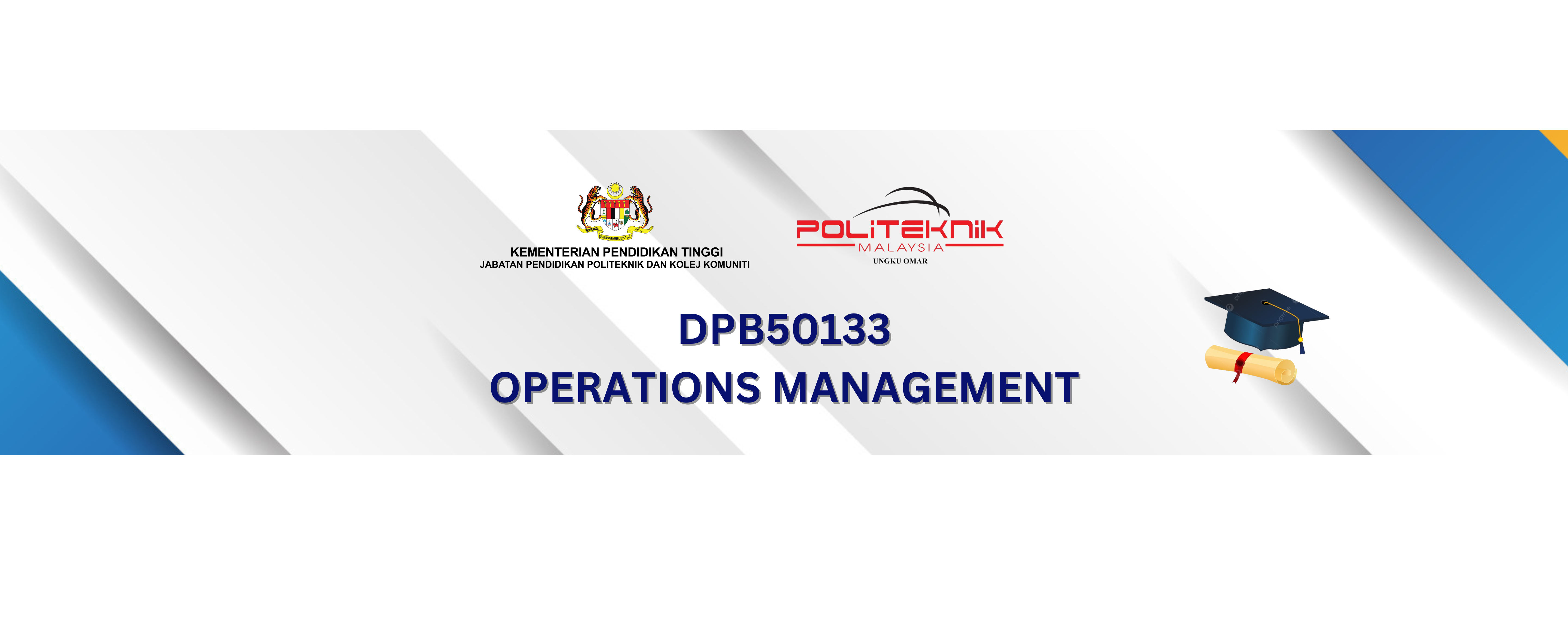 DPB50133 OPERATION MANAGEMENT