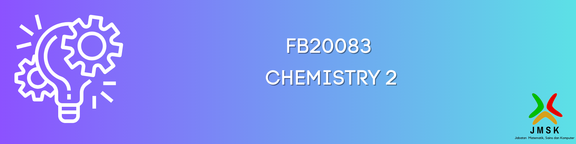 FB20083 CHEMISTRY 2