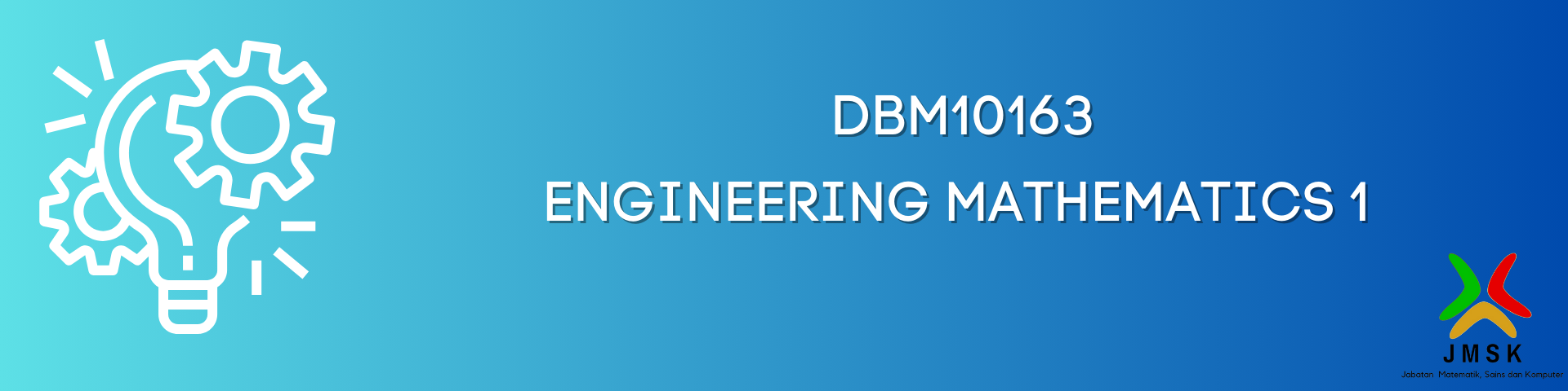 DBM10163-ENGINEERING MATHEMATICS 1