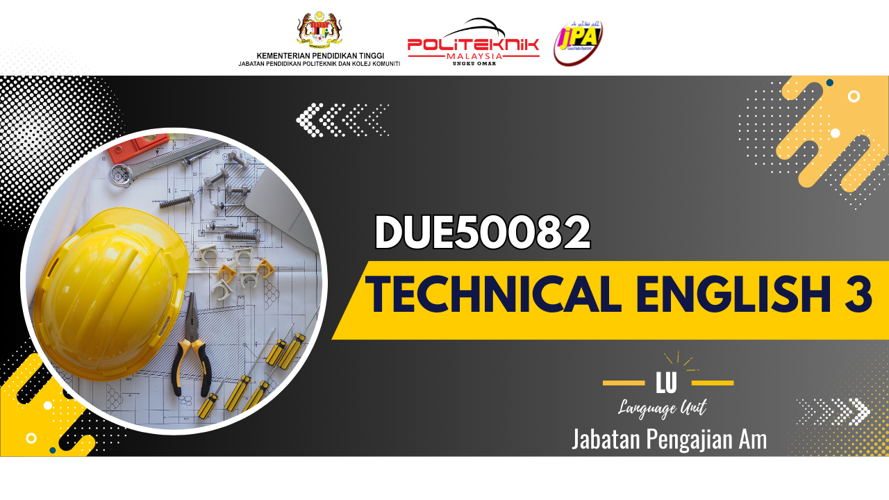 DUE50082 TECHNICAL ENGLISH 3