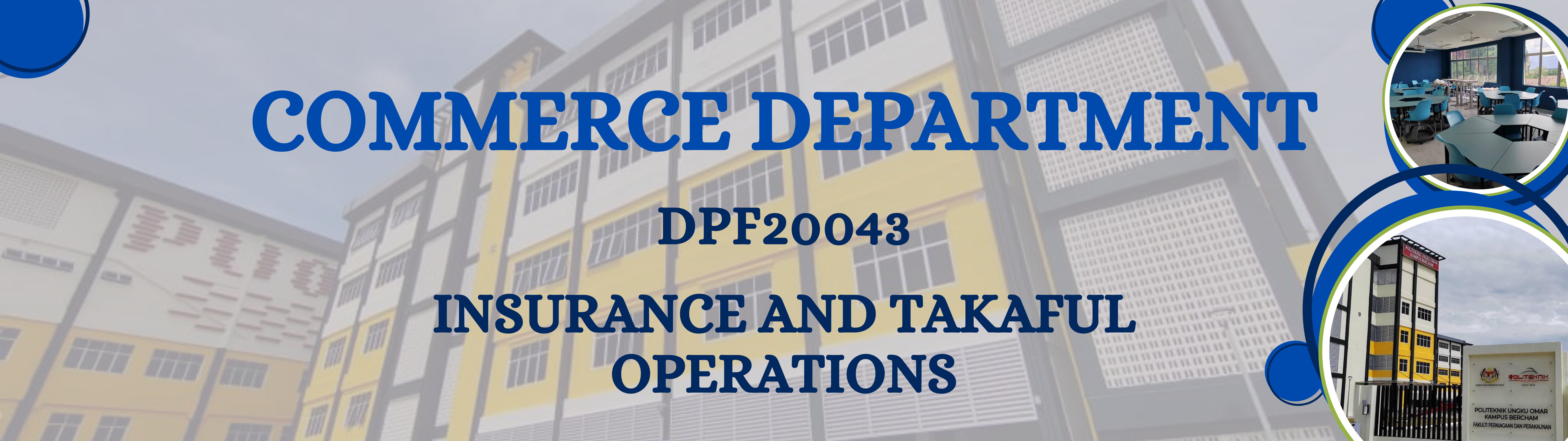 DPF20043 INSURANCE AND TAKAFUL OPERATIONS