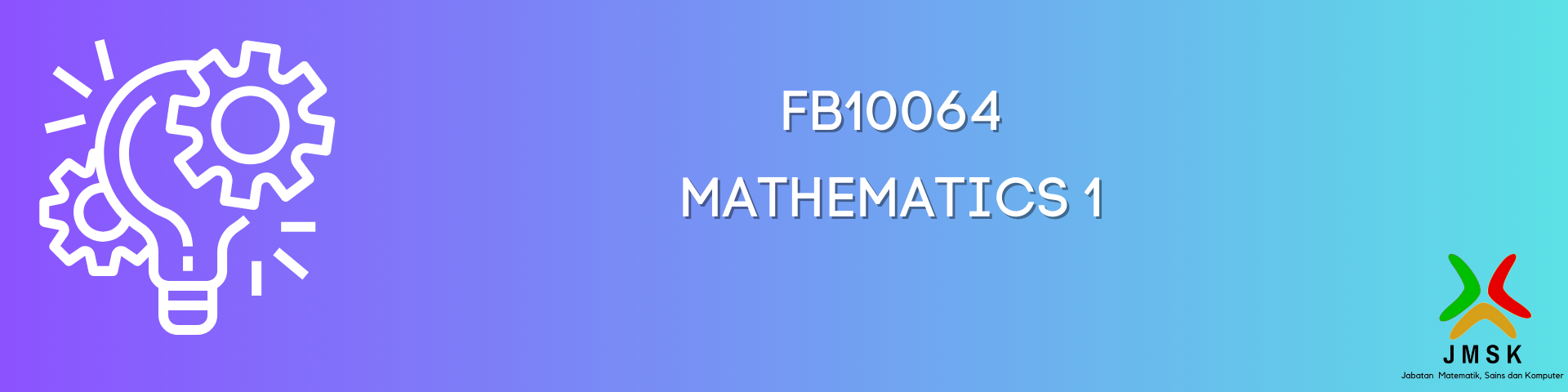 FB10064-MATHEMATICS I