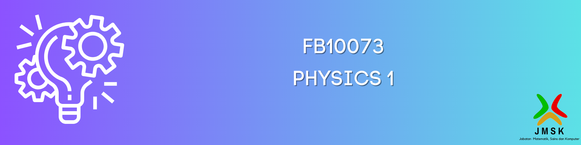 FB10073-PHYSICS I