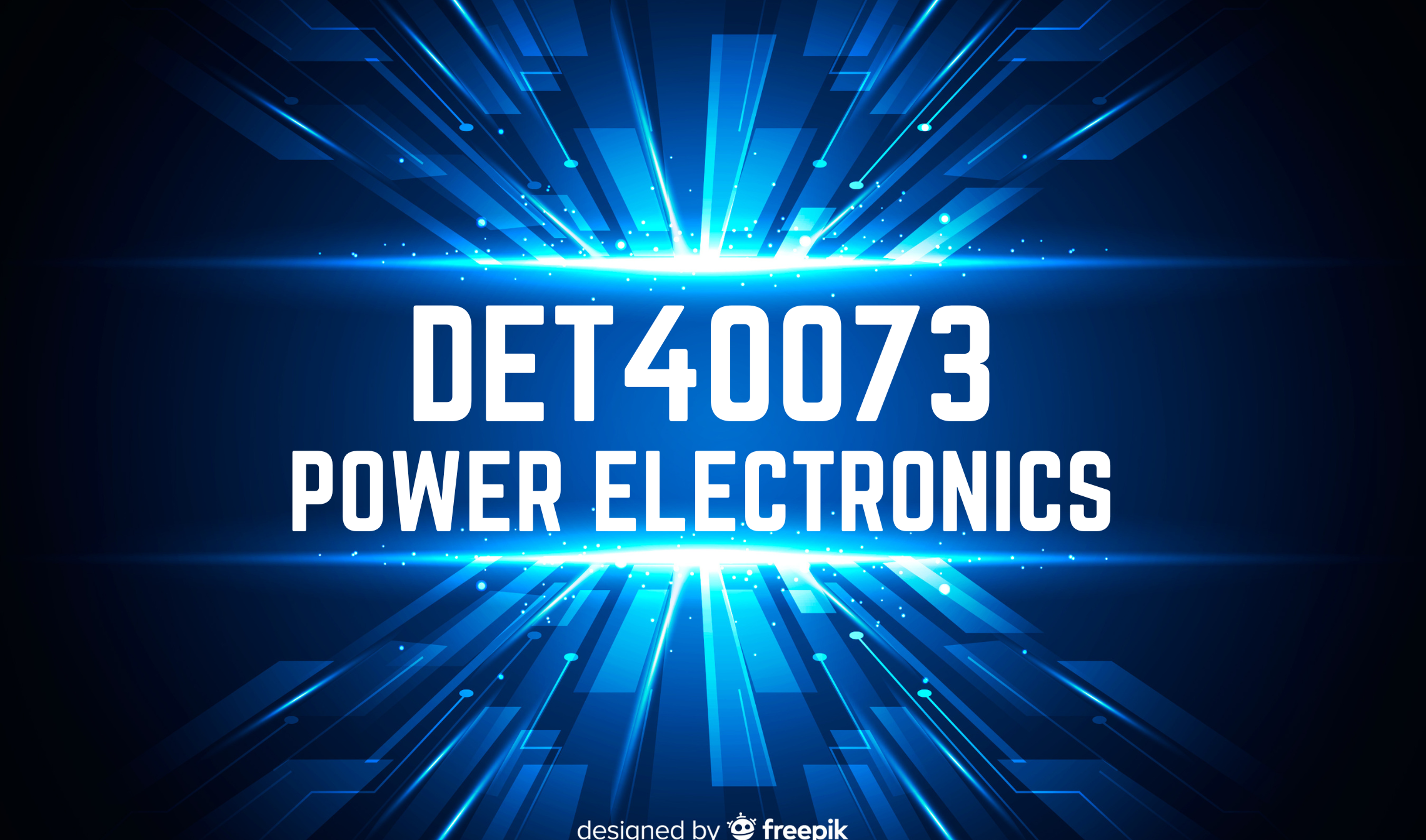 SESI 1 2024/2025 | DET40073 POWER ELECTRONICS