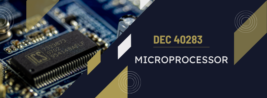 DEC40283 MICROPROCESSOR