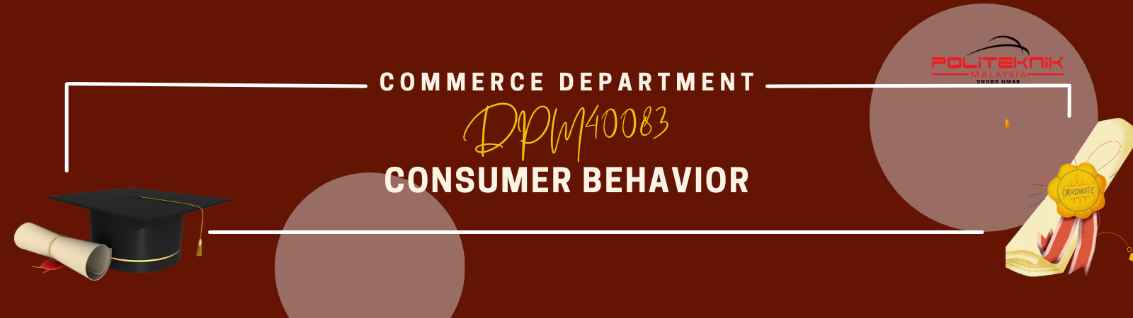 DPM40083 CONSUMER BEHAVIOR