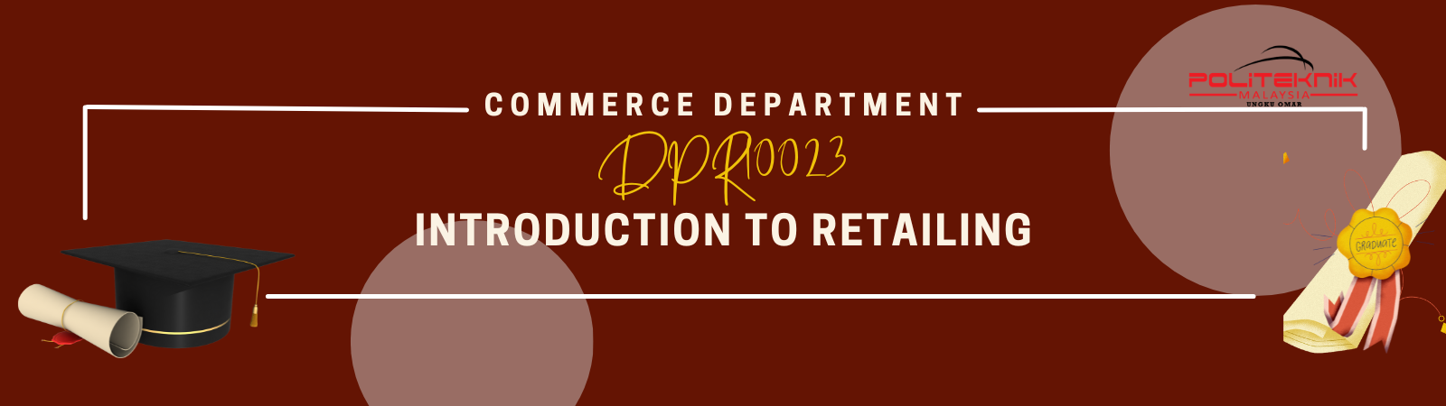 DPR10023 INTRODUCTION TO RETAILING