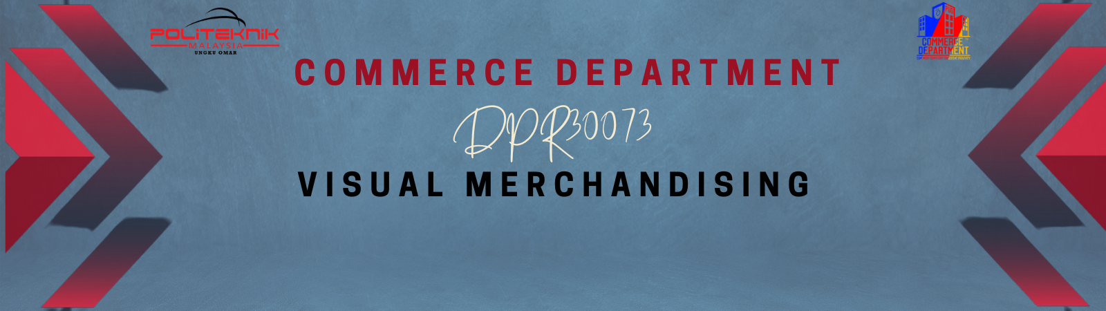 DPR30073 VISUAL MERCHANDISING