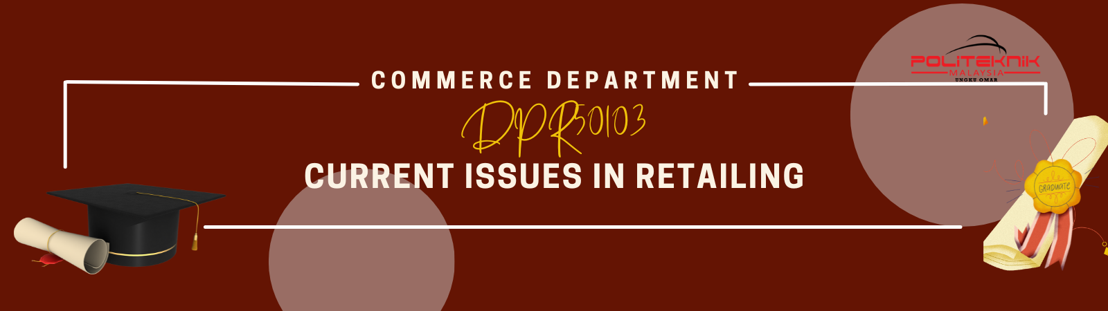 DPR50103 CURRENT ISSUES IN RETAILING