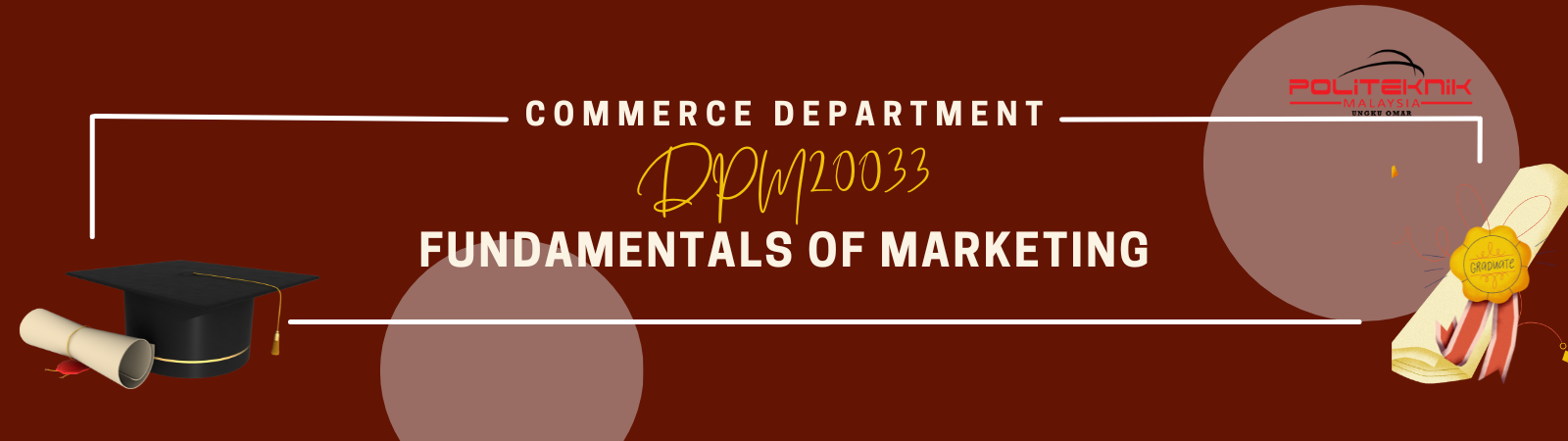 DPM20033 FUNDAMENTALS OF MARKETING