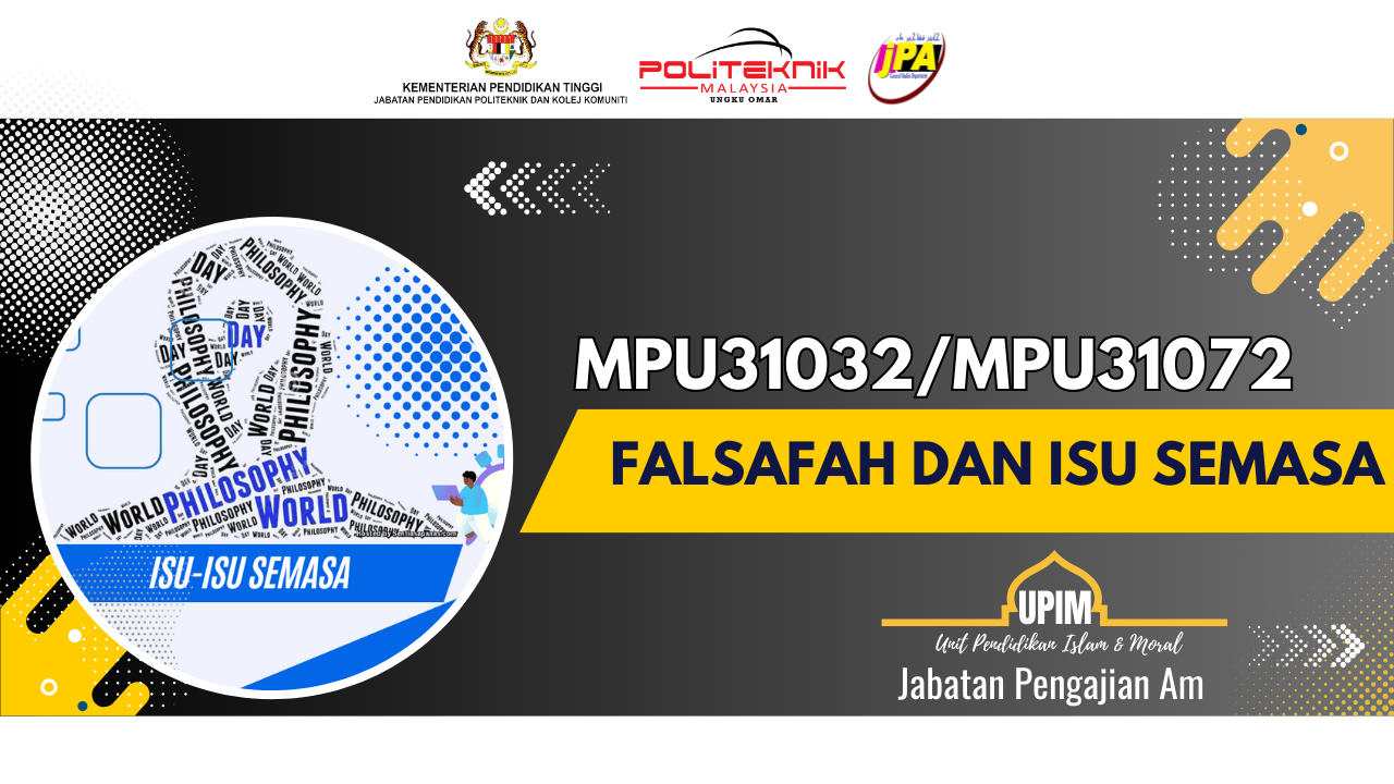MPU31072 FALSAFAH DAN ISU SEMASA