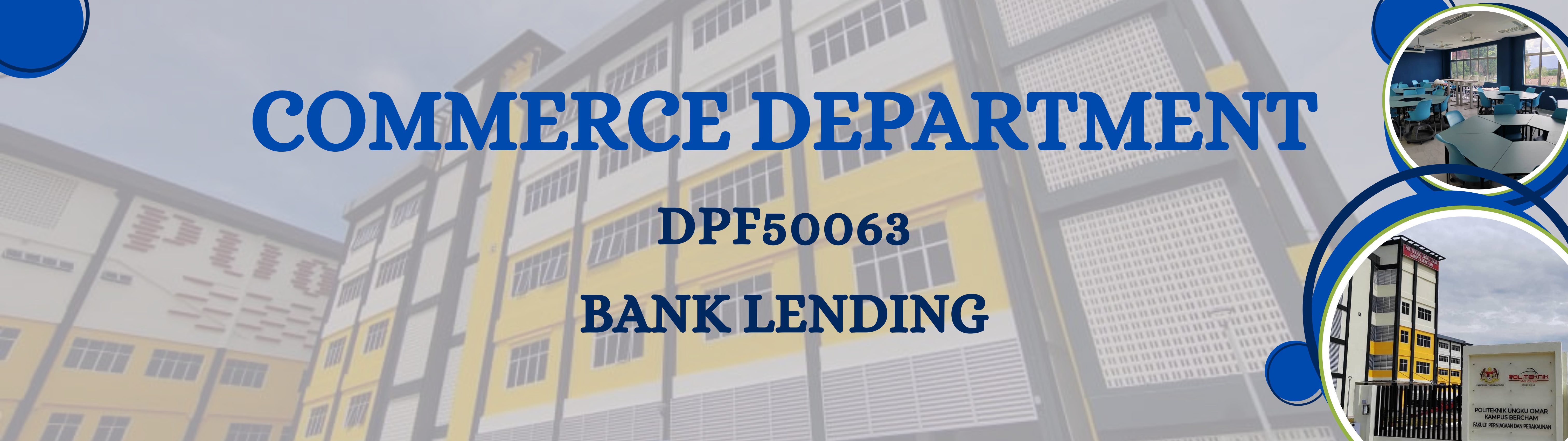 DPF50063 BANK LENDING