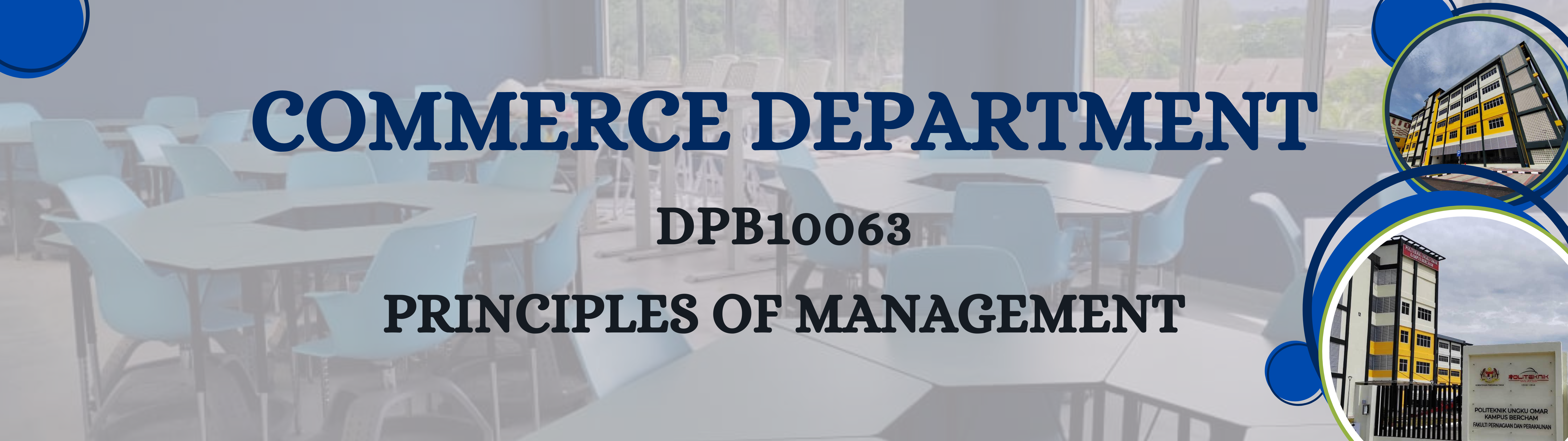 DPB10063 PRINCIPLES OF MANAGEMENT