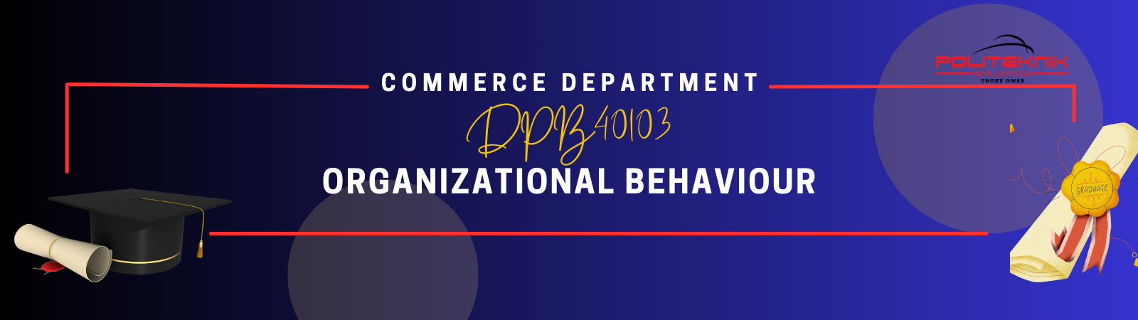 DPB40103 ORGANIZATIONAL BEHAVIOUR