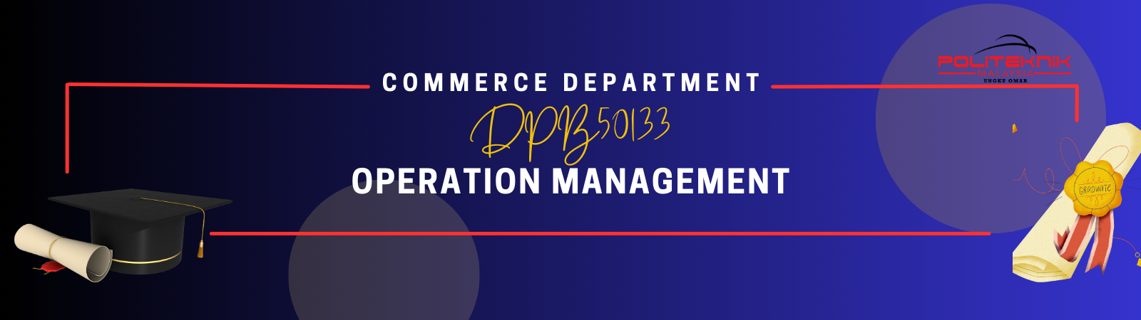 DPB50133 OPERATION MANAGEMENT