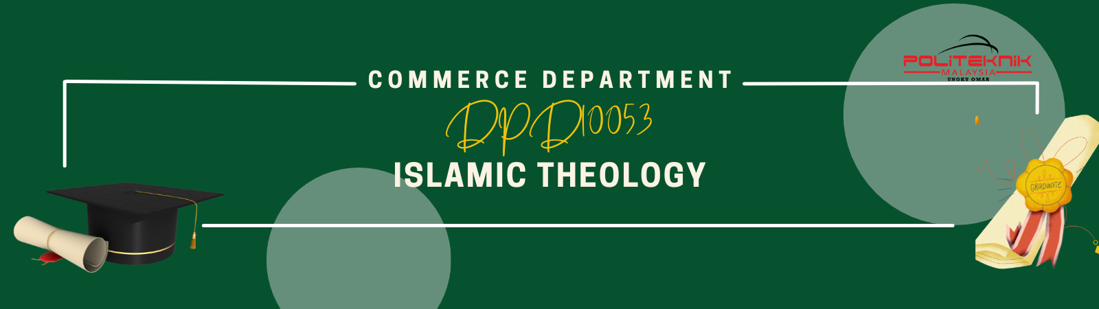 DPD10053 ISLAMIC THEOLOGY