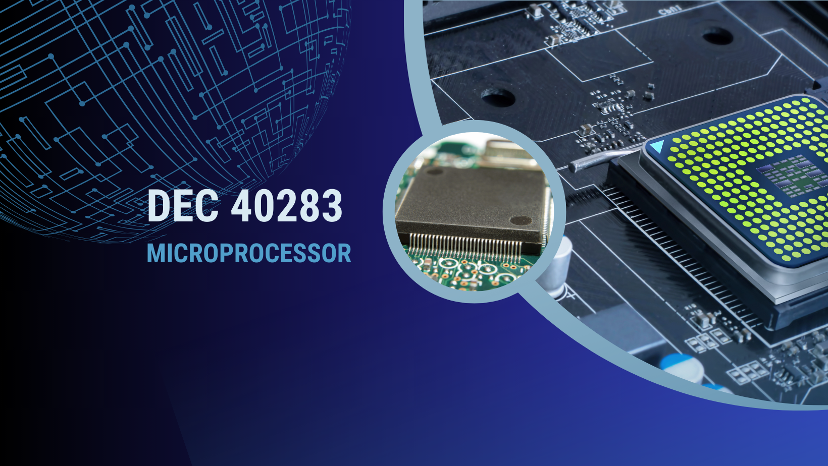 DEC40283 MICROPROCESSOR 