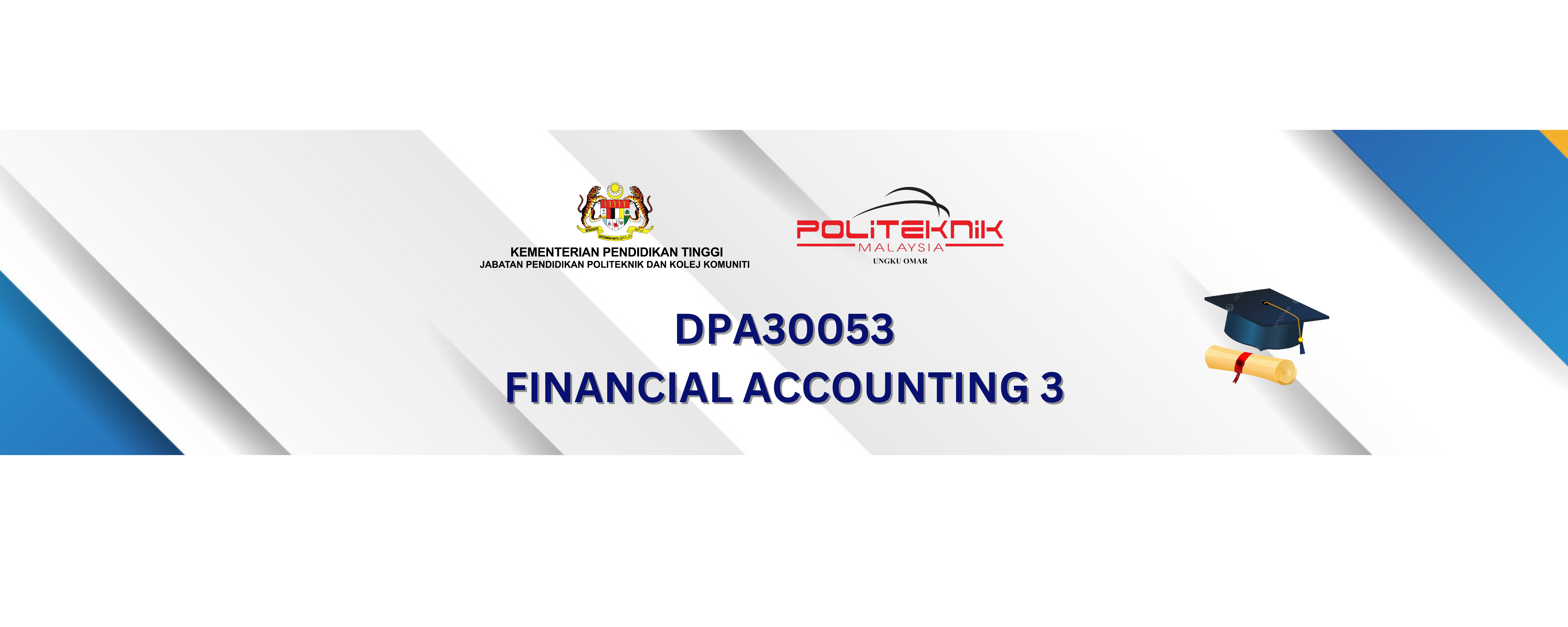 DPA30053 FINANCIAL ACCOUNTING 3