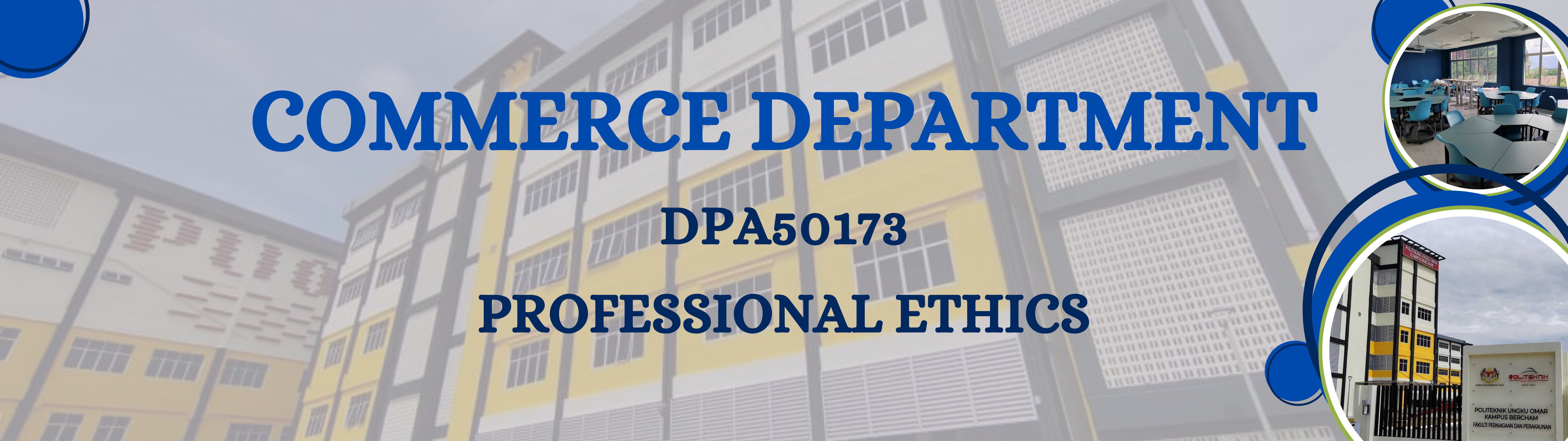 DPA50173 PROFESSIONAL ETHICS