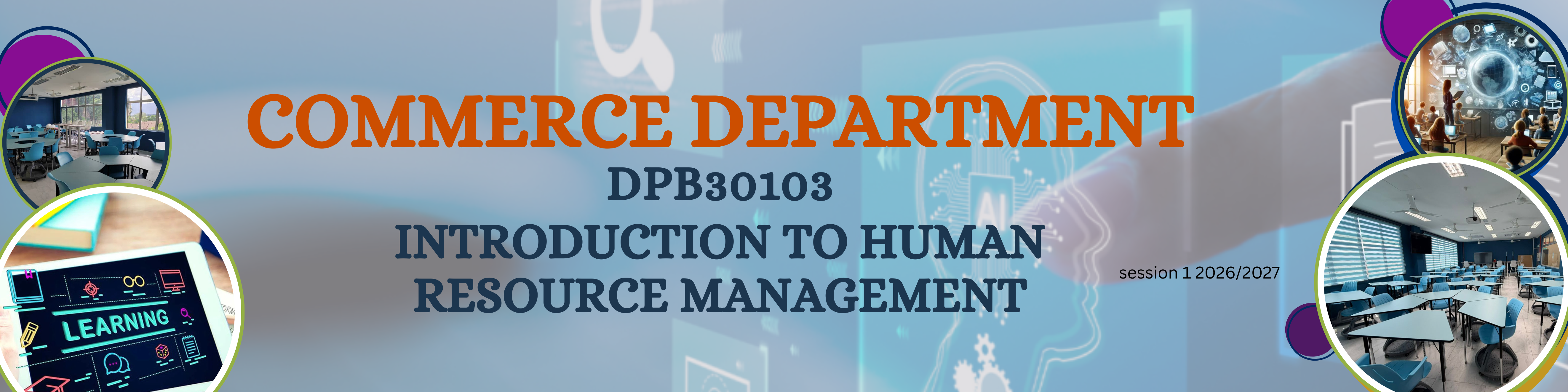 DPB30103 INTRODUCTION TO HUMAN RESOURCE MANAGEMENT